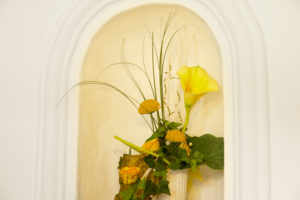 Blumen gelb orange