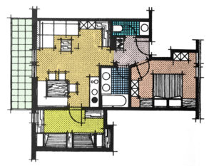 Grundriss App 6